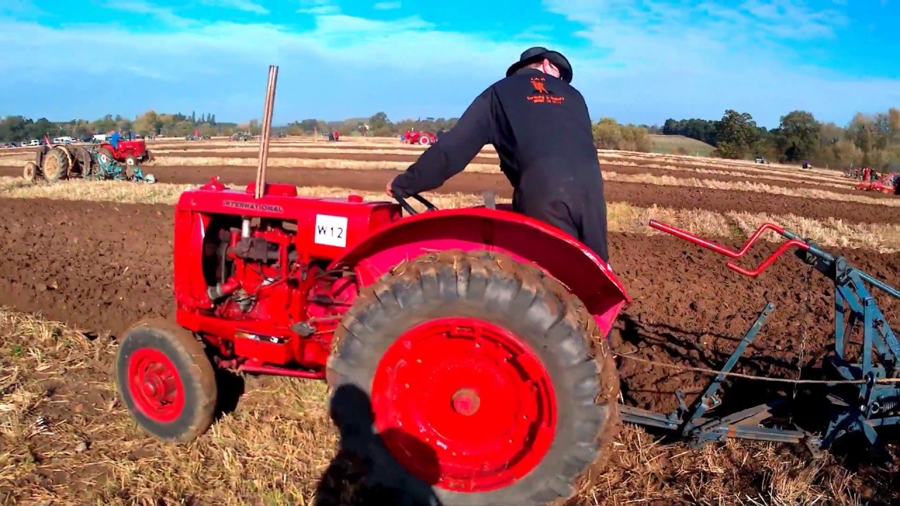 1938 International W12 1.9 Litre 4-Cyl Tractor (16HP) With Ransomes Plough