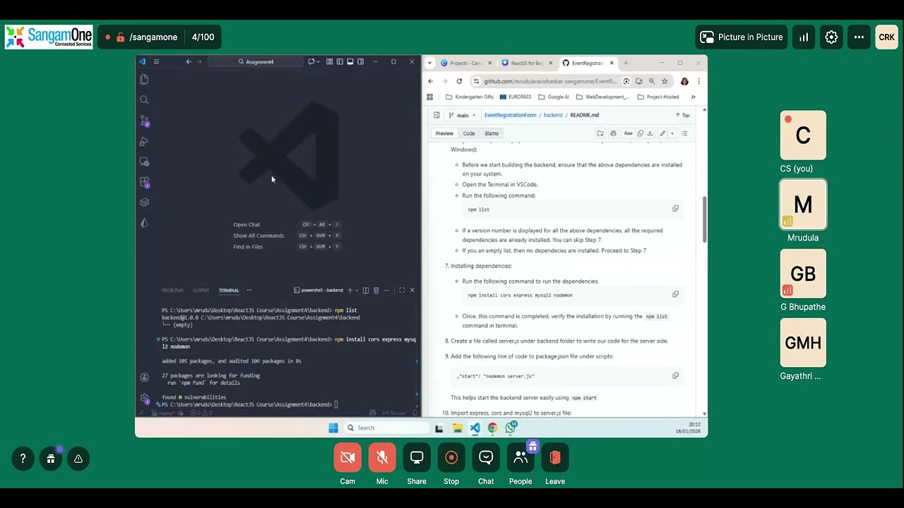 ReactJS for Beginners 20260112  - Day5