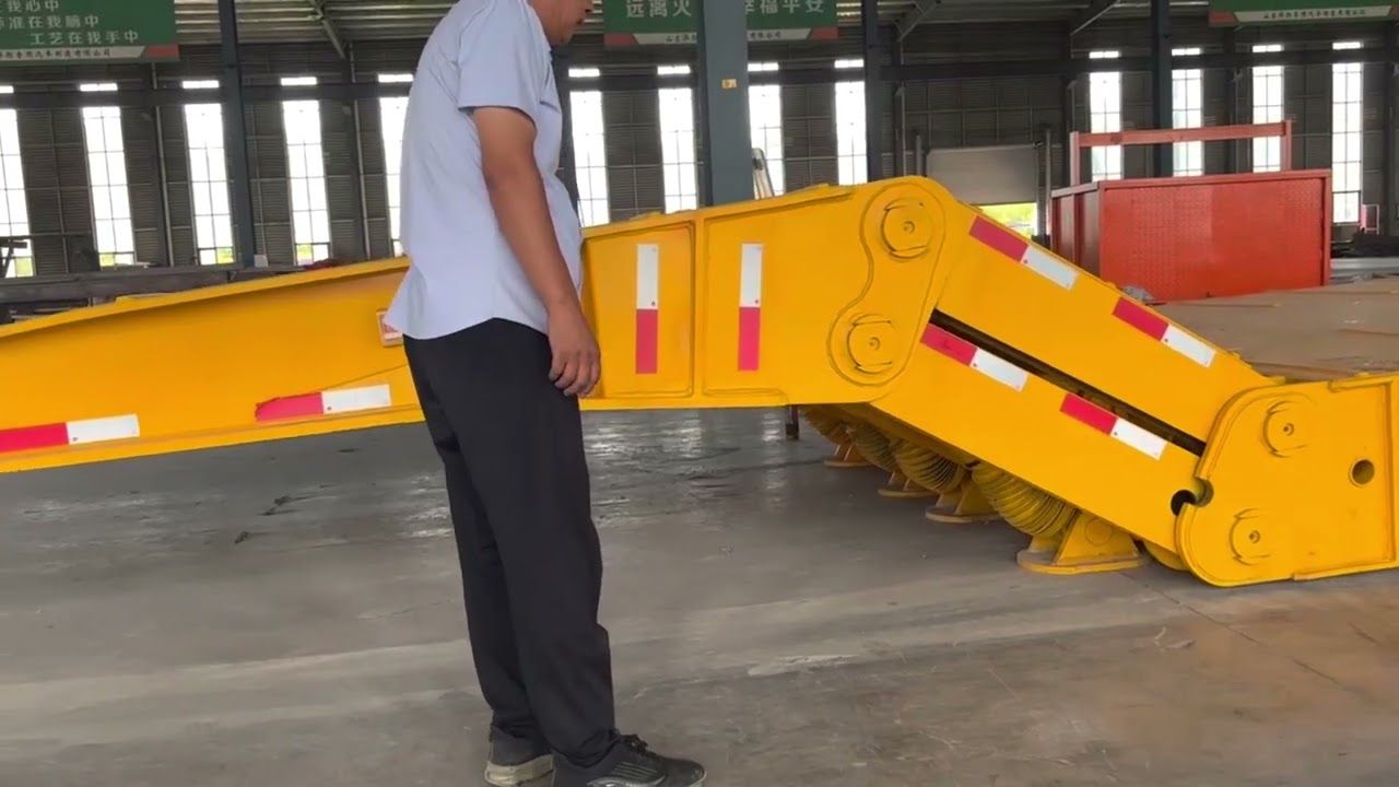 Folding Gooseneck Semi trailer: The Flexible Secret and Operation Guide of a Transporting Marvel