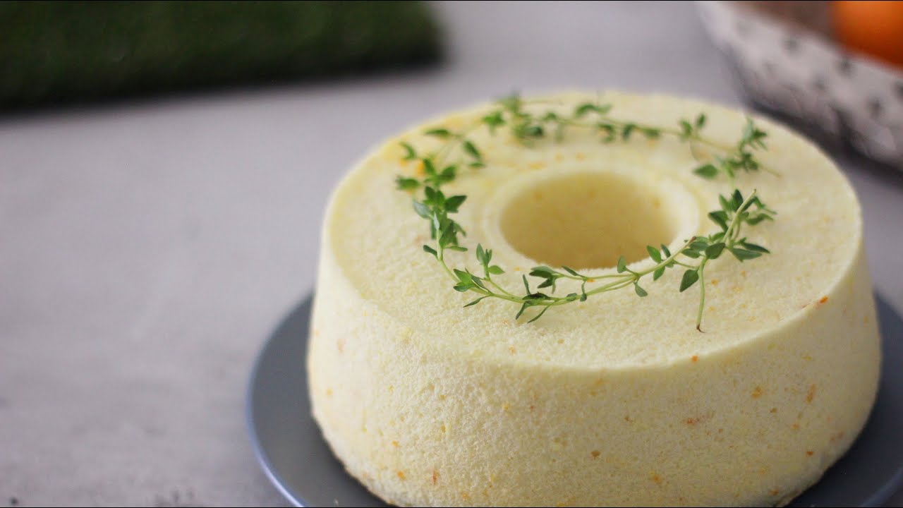 Orange Chiffon Cake 香橙戚风蛋糕 | Apron