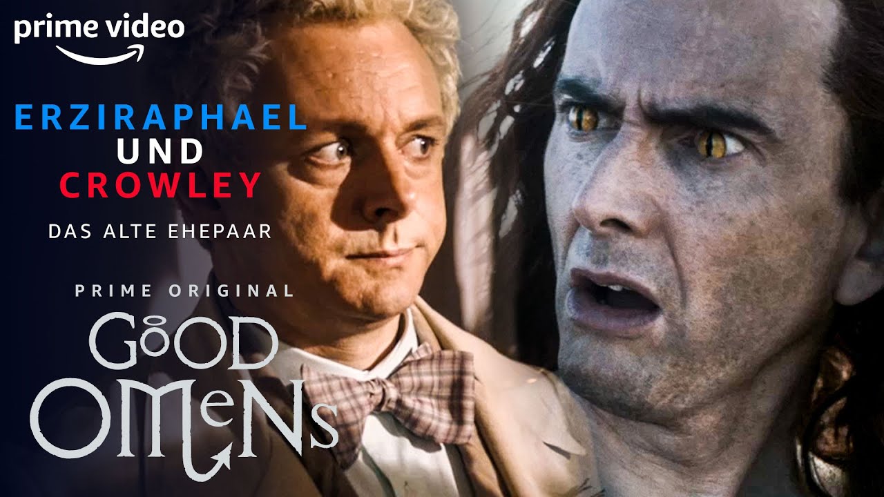 Aziraphale und Crowley streiten sich wie ein altes Ehepaar | Good Omens | Prime Video DE