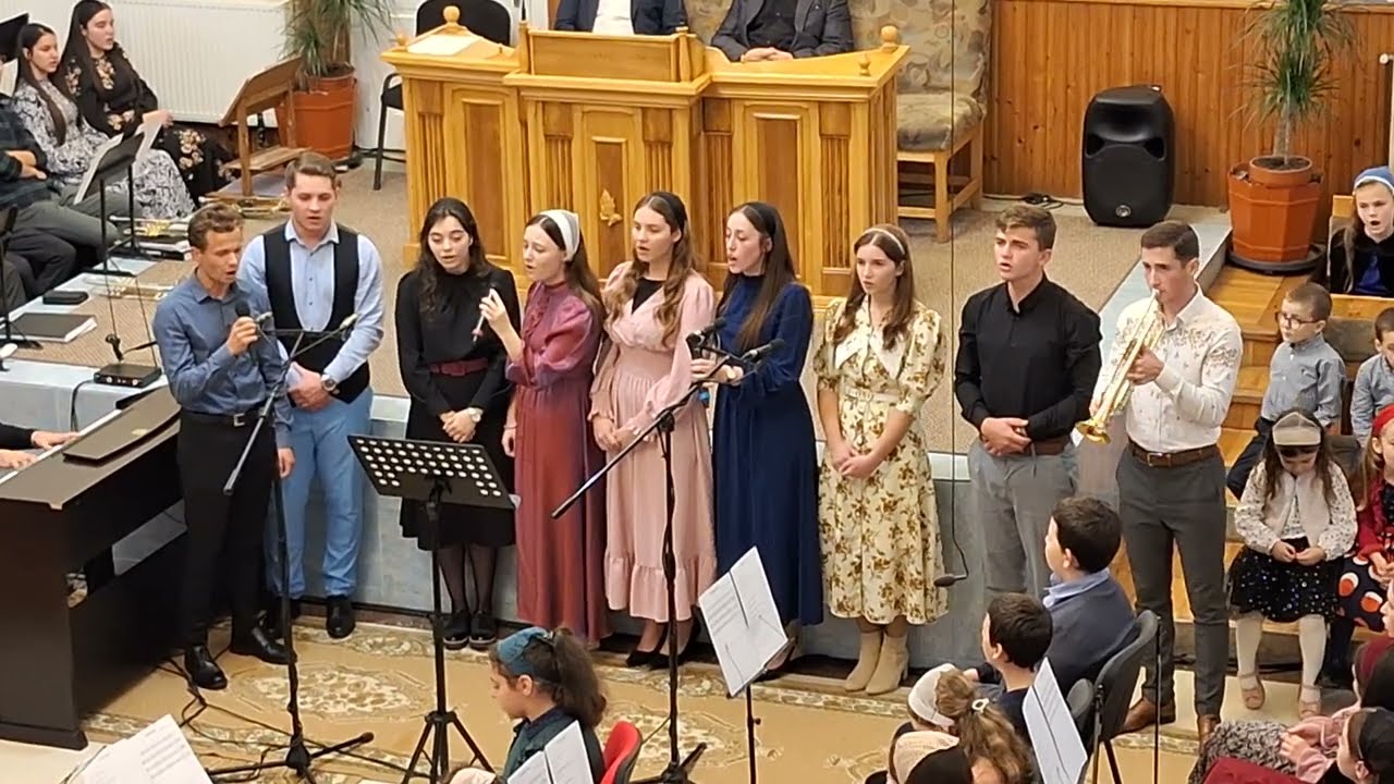 Grup Tineri - Azi Isus cu mulțumire înaintea Ta venim(Cantare Binecuvantare)