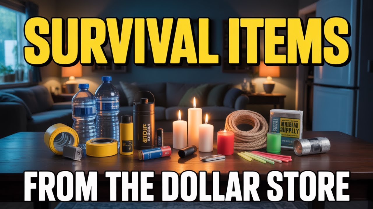 Best 11 Cheap SURVIVAL Items You Need for a BLACKOUT