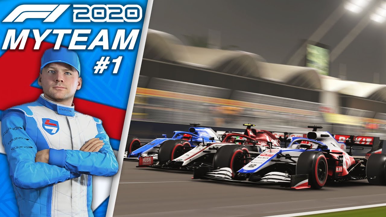 F1 2020 MyTeam #1 : NOTRE PREMIÈRE COURSE