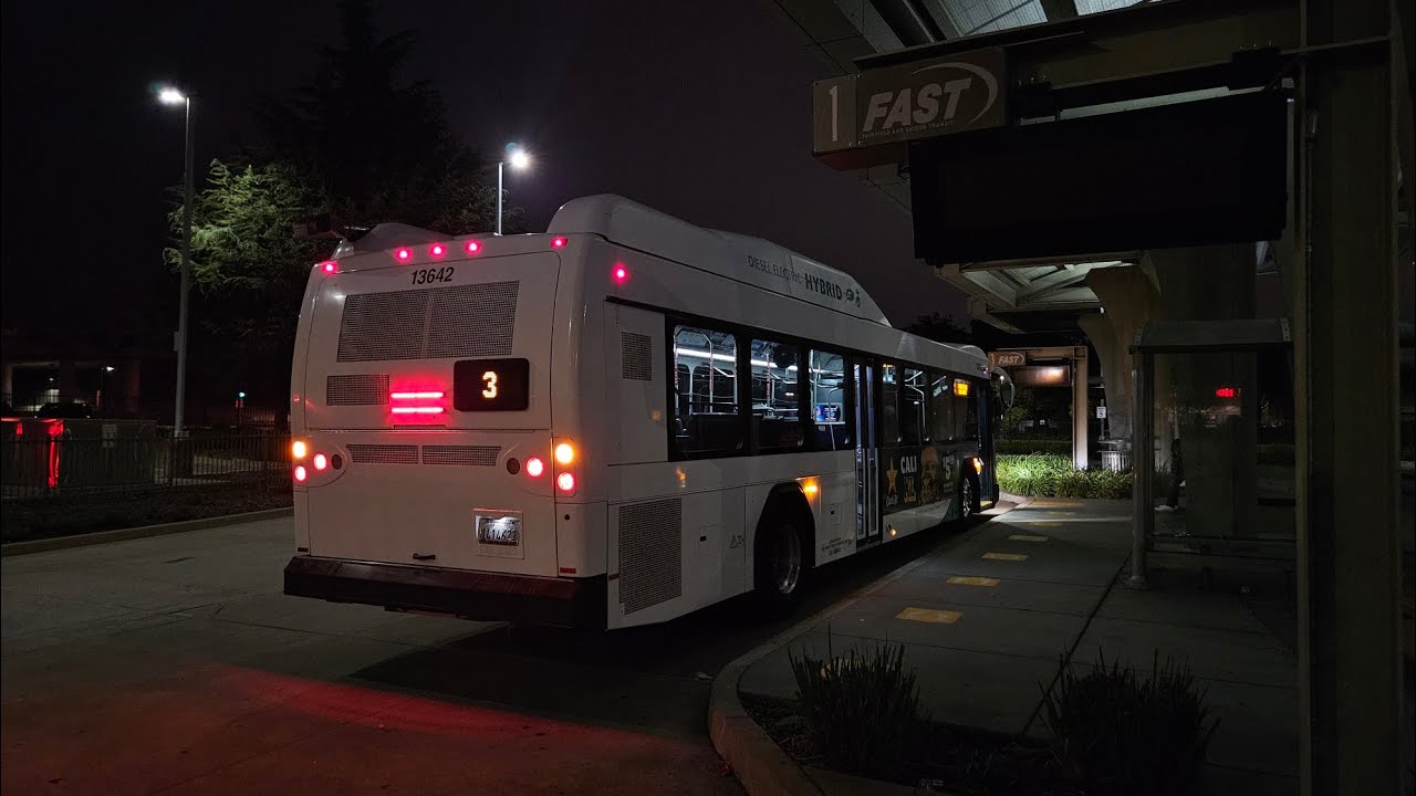 FAST Transit | Uncommon 2013 Gillig BRT HEV No. 13642 on Route 3 to FTC