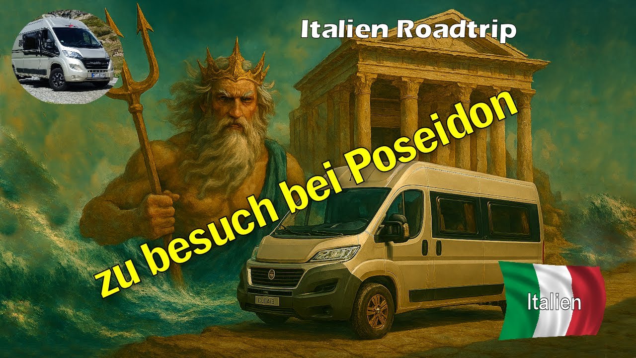 Süd Italien Campervan Roadtrip #3  Zu Besuch bei Zeus – und ein riskanter Umweg mit dem Wohnmobil!