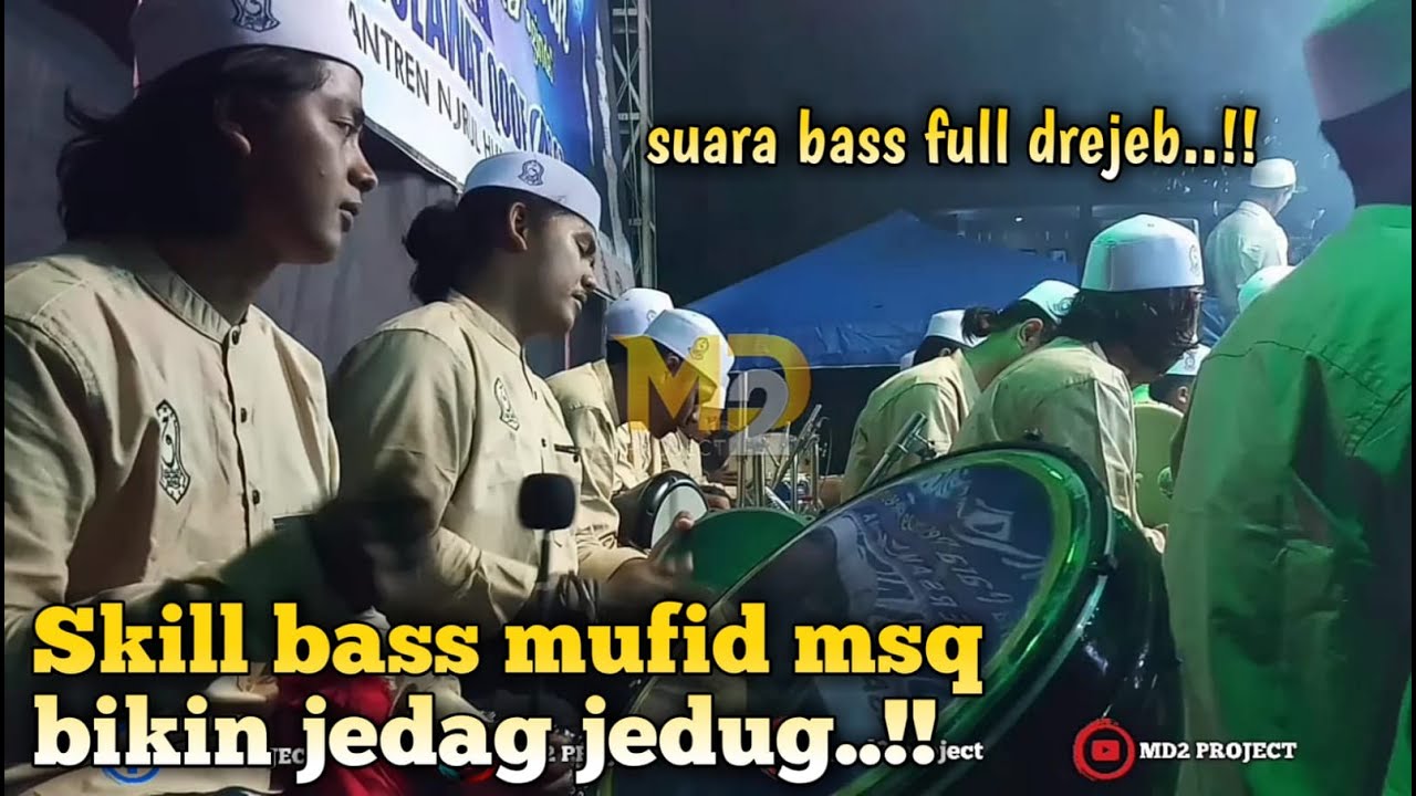Variasi Bass, Tum, Darbuka asik Terbaru 2022 // Sholawat Terbaru 2022 || MD2 Project