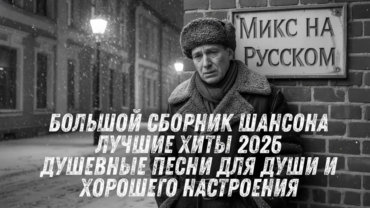 ❄️ Душевный шансон зимнего вечера – песни для грусти и глубоких чувств