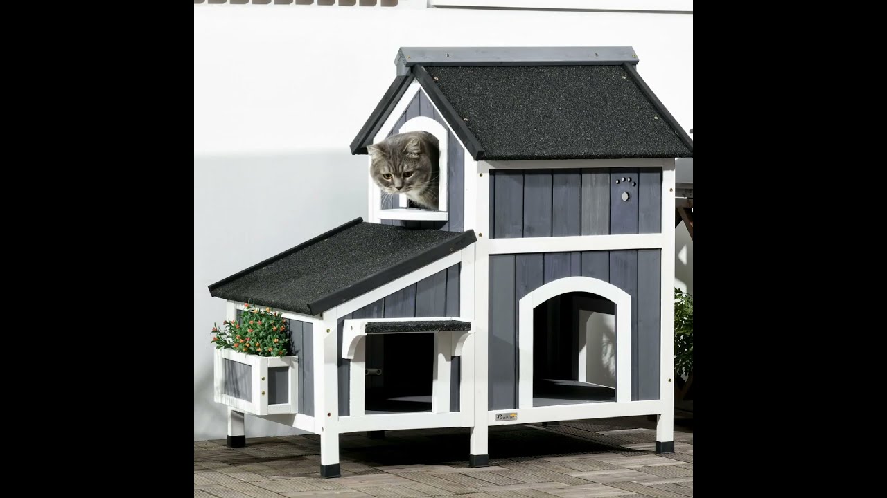 Katzenhaus,✅Outdoor Katzenhaus www.tatkraftshop.eu #katzen #katzenfans #katzenhaus #katzengl&uuml;ck