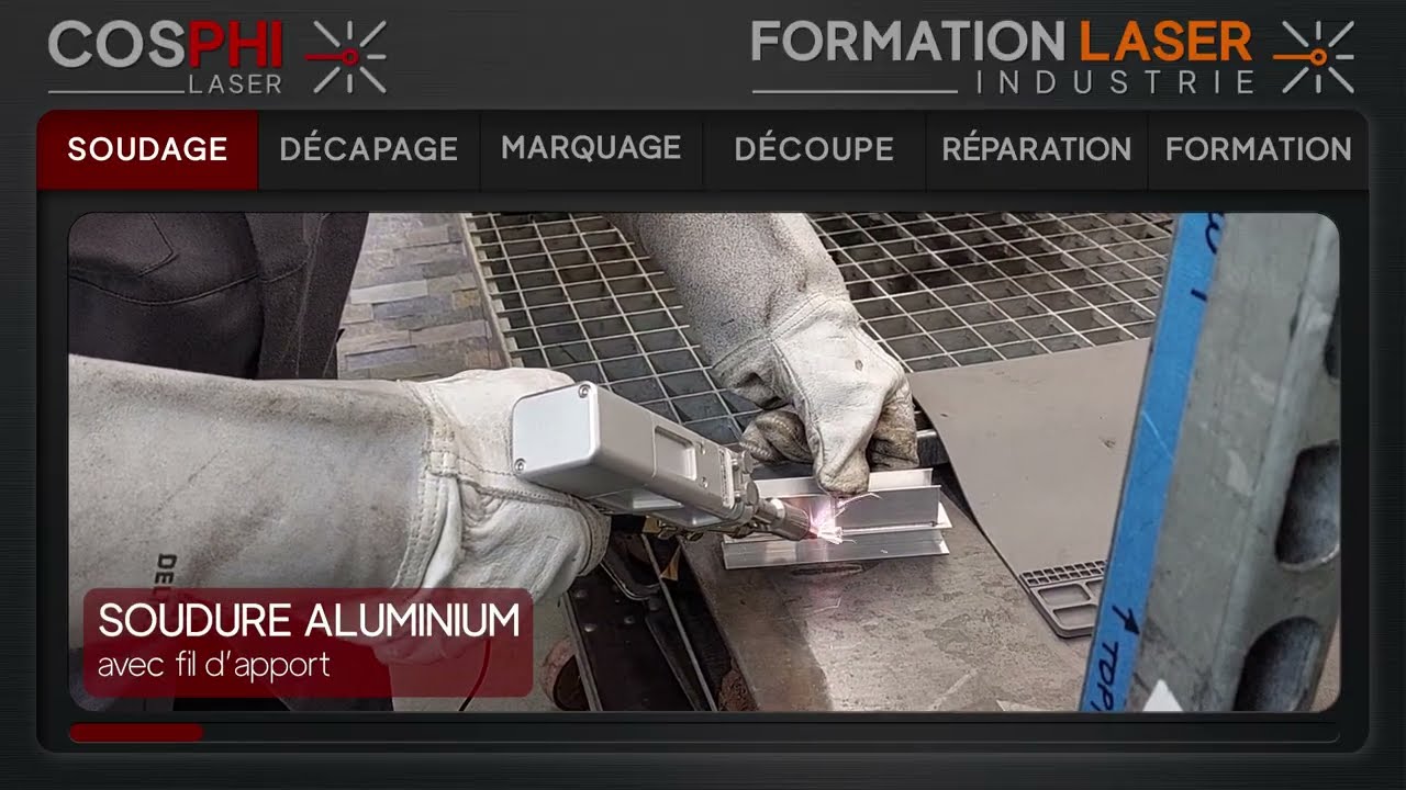 LASER DE SOUDAGE / DÉCAPAGE / MARQUAGE