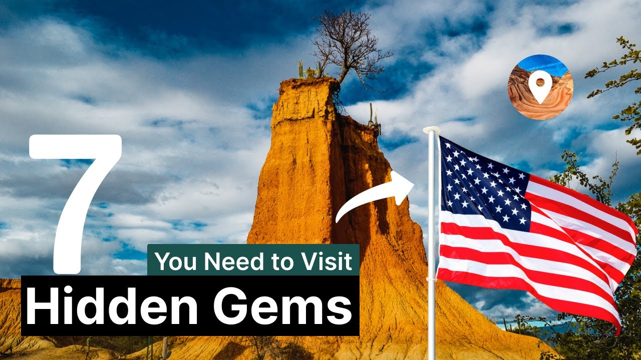 17 Hidden Gems in the USA You Must Visit | Secret Places & Underrated Travel Destinations