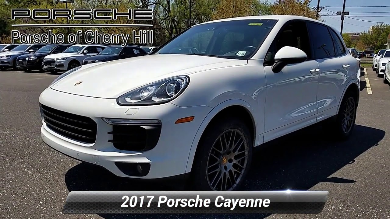 Certified 2017 Porsche Cayenne Platinum Edition, Cherry Hill, NJ U8069