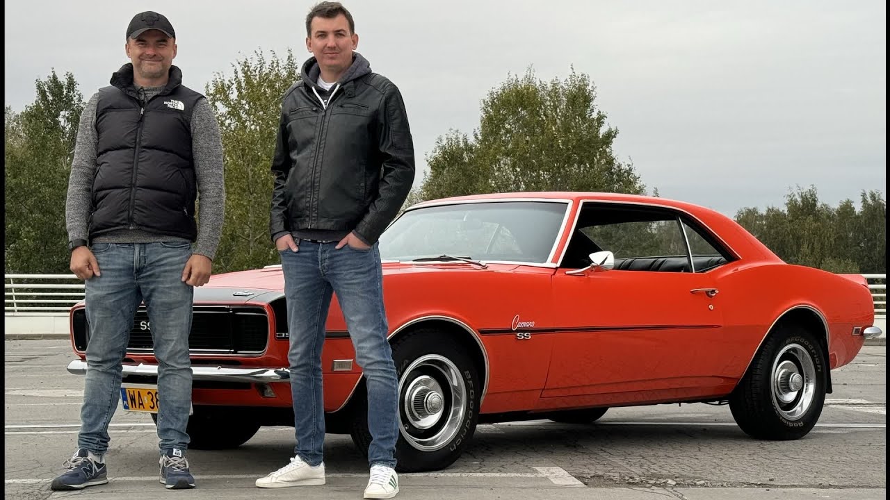 Chevrolet Camaro RS/SS z 1968r. Michał i jego kultowy muscle car.