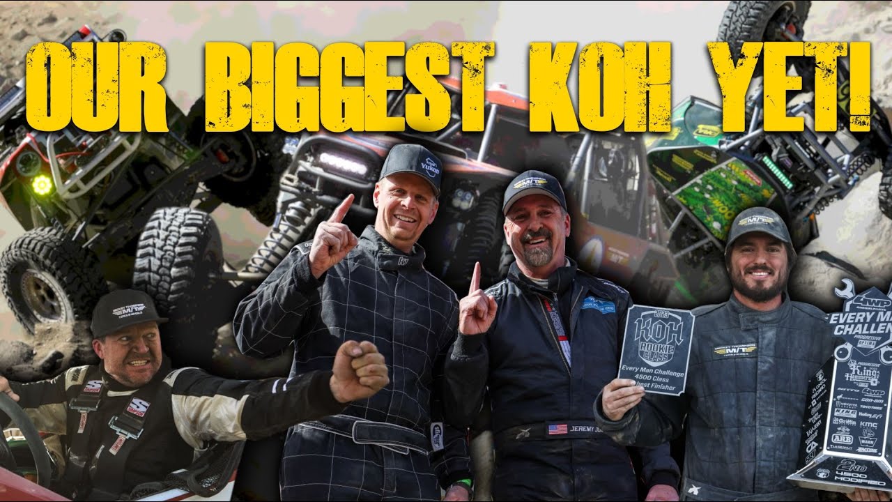 Chasing King of the Hammers: Mickey Thompson Dominates Every Man Challenge 2023