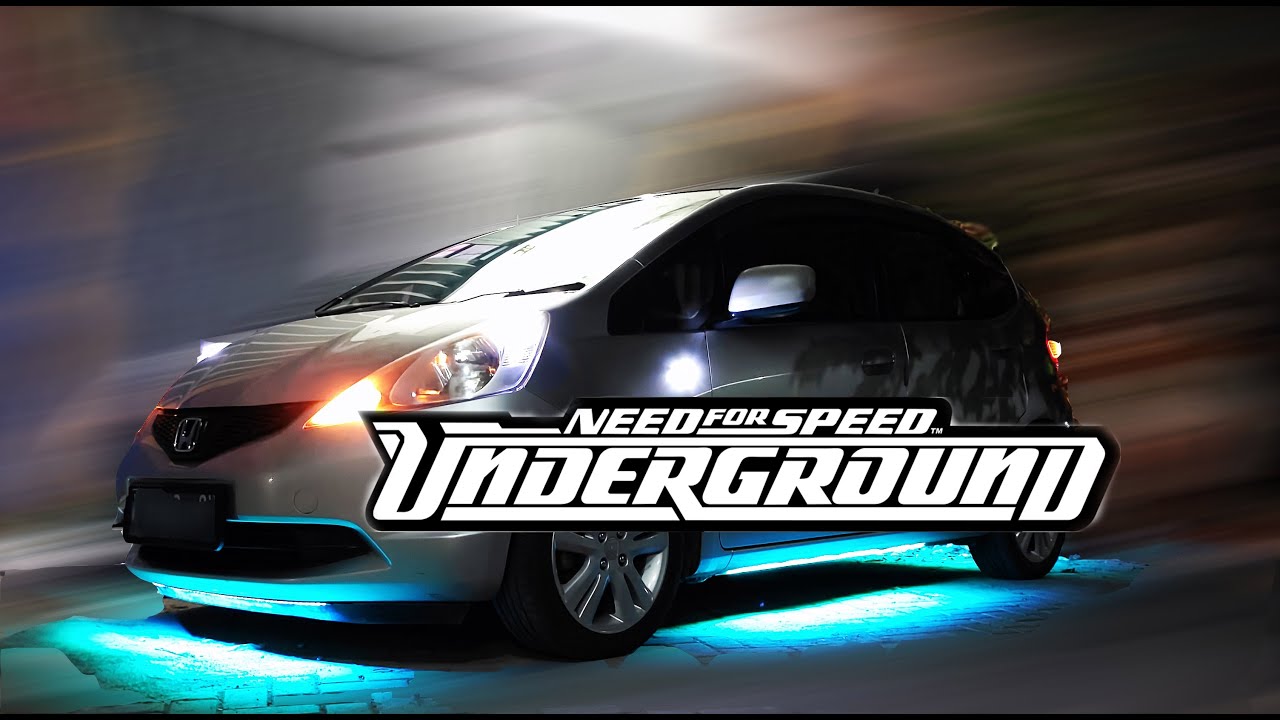 Pasang lampu LED kolong [underglow] di jazzy