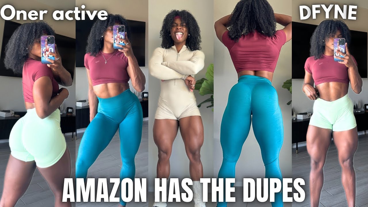 BEST AMAZON ACTIVEWEAR | ONER Active + DFYNE Dupes