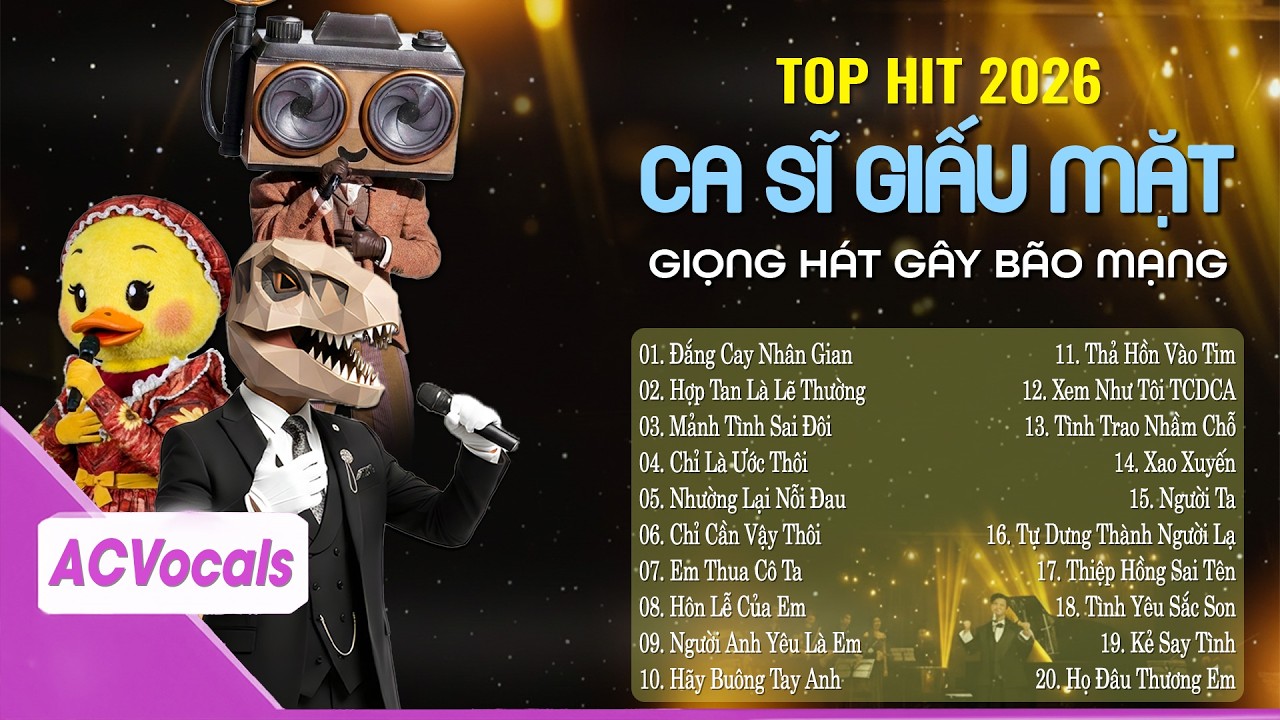 Top Ballad Ca Sĩ Giấu Mặt Hay Nhất | Người Lạc Giữa Đêm Sâu Nghe Sương Rơi Cuối Phố...
