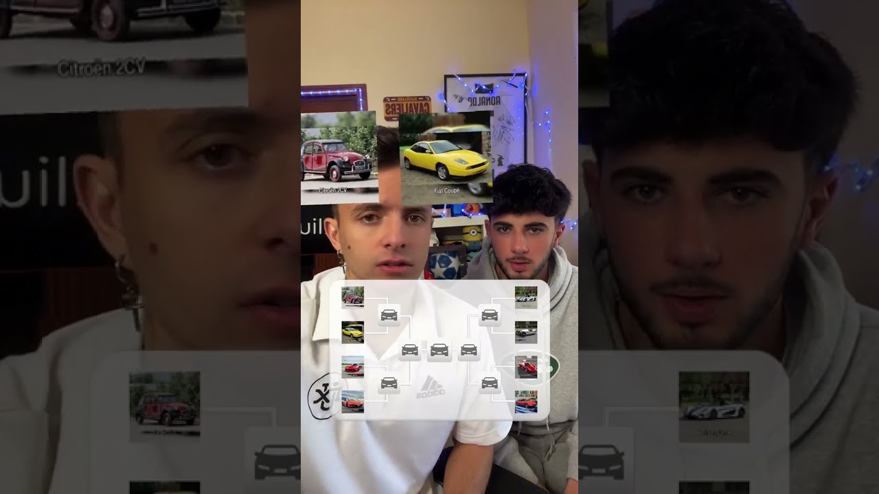Duelo de coches, sin tener ni idea, con Xoan #shorts