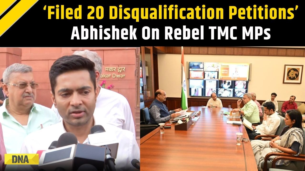 West Bengal News: Abhishek Banerjee Files Disqualification Petitions Against Rebel TMC MP's