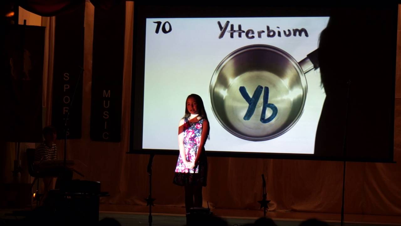 The New Periodic Table Song, 2016 Abiqua Talent Show