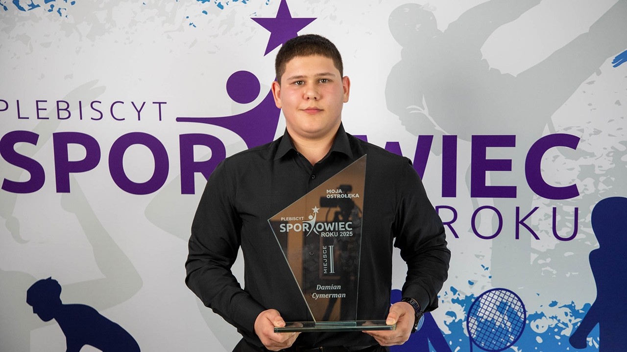 Sportowiec Roku 2025: Damian Cymerman z triumfem!