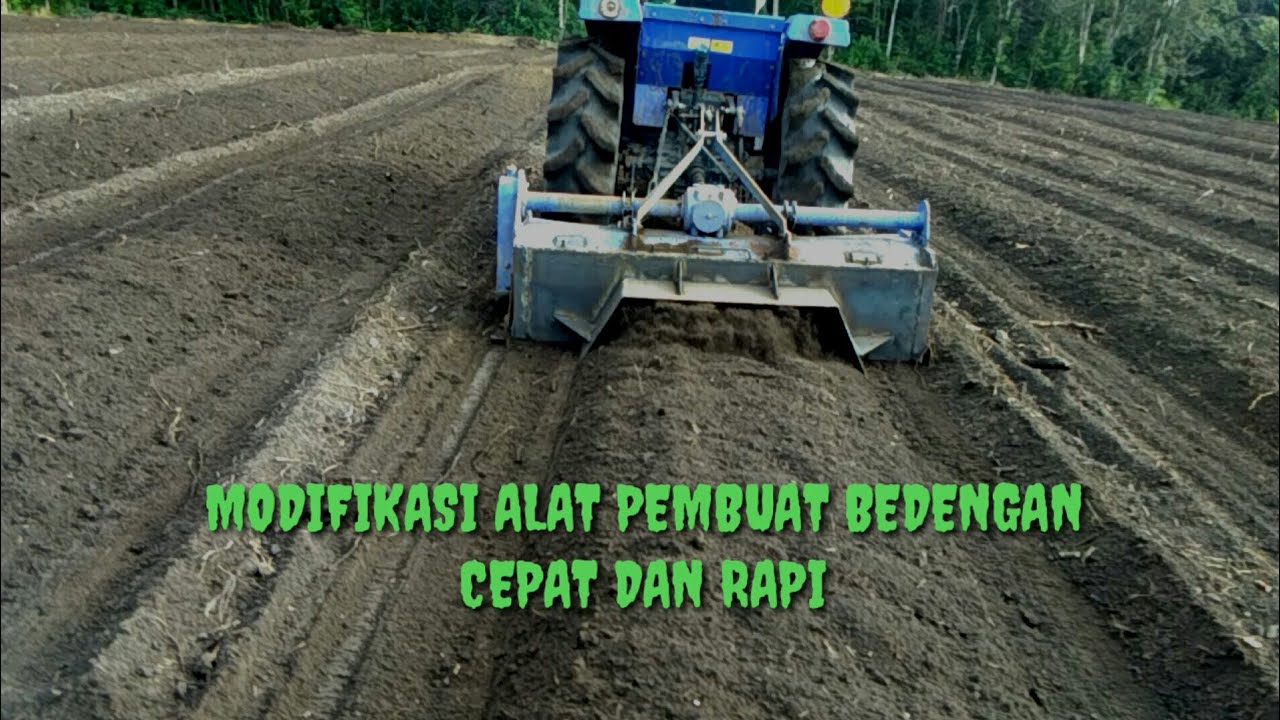 Modifikasi alat pembuat bedengan