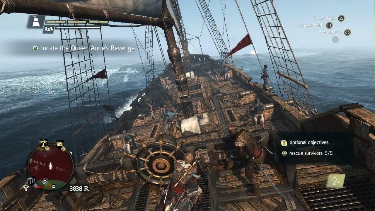 Assassin's Creed IV Black Flag: Locate The Queen Anne's Revenge