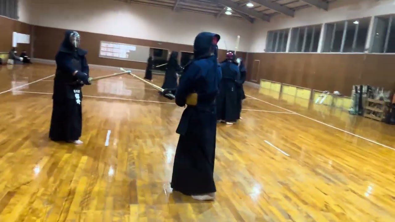 櫻木會稽古　2025年12月22日　地稽古　館長先生vs櫻井さん　#栃木　#真岡市　#剣道　#KENDO   #日本　#JAPAN   #今年最後の地稽古　#お疲れ様でした　#感謝　#剣道楽しい