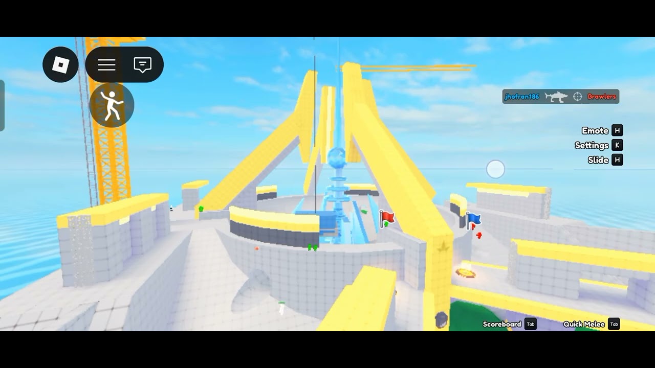 I kill every player in Hyper shot (Roblox)