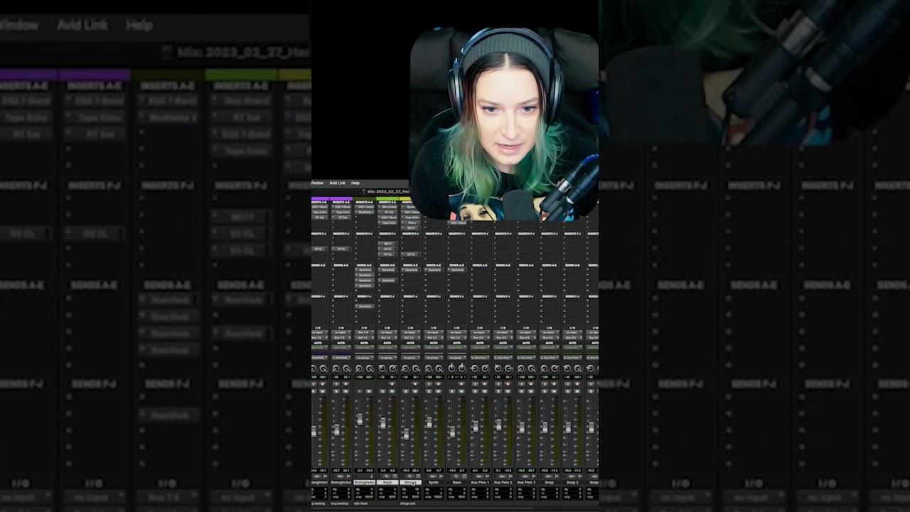 Shortcuts to bypass sends & stuff in #protools! @avid #protoolstips #protoolstutorials