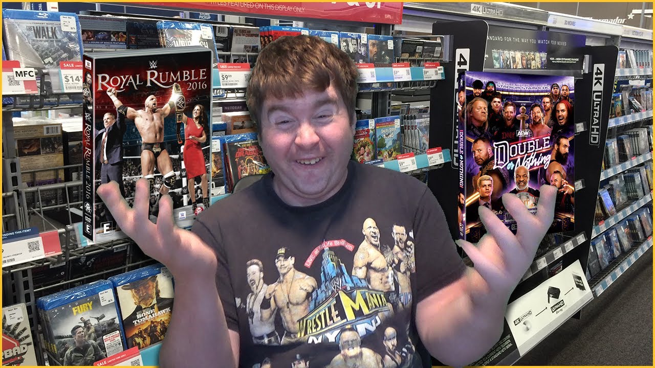My Collection Of Wrestling DVDs & VHS Tapes | Sick WWF Crate