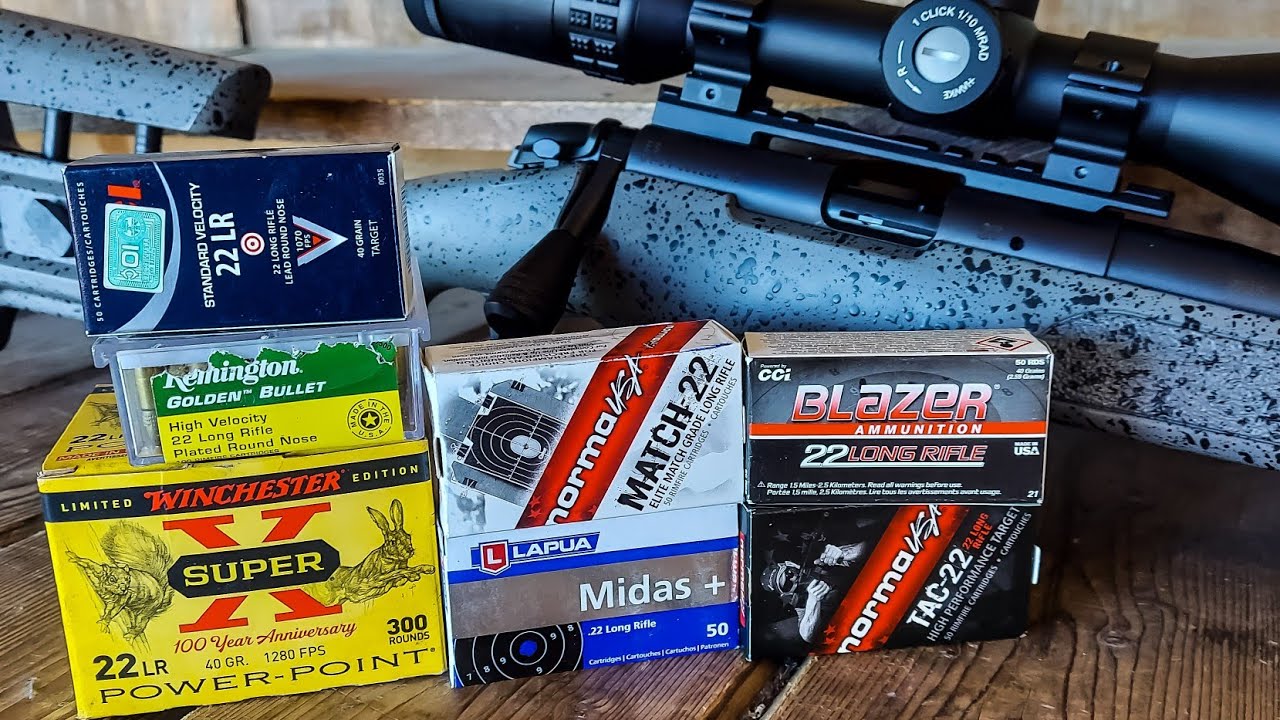 Bergara B-14R 22LR - ИСПЫТАНИЕ БОЕПРИПАСОВ