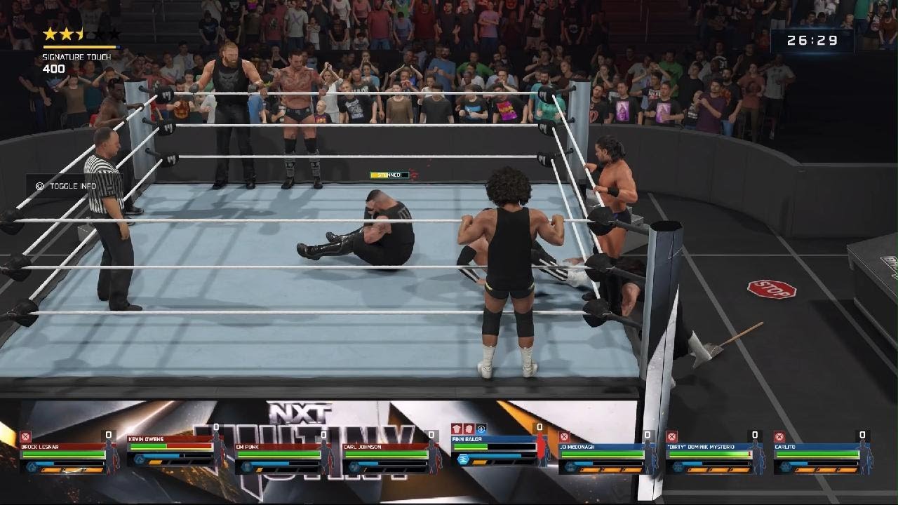 WWE 2K25 Mutiny Vs The Judgement Day Iron Man Match BackLash