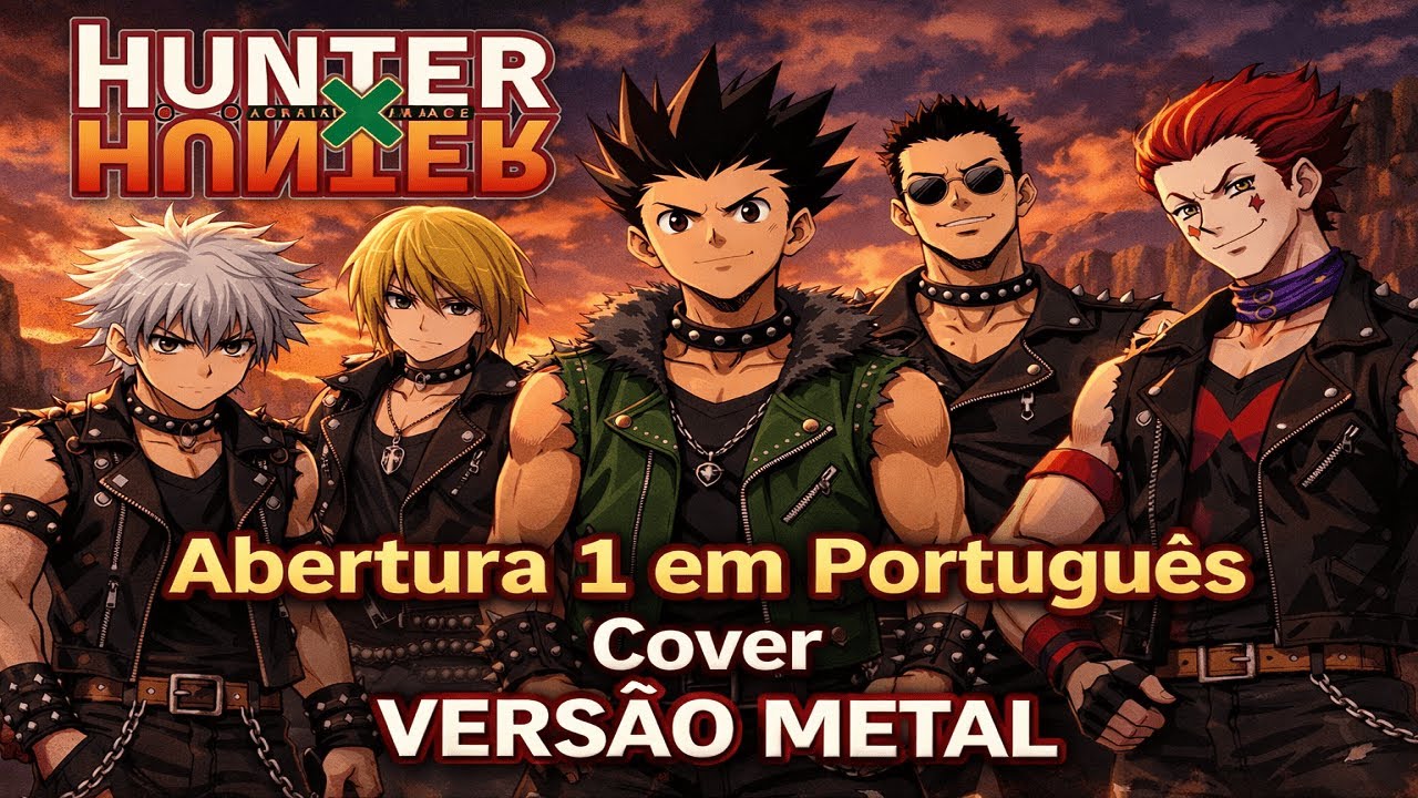 HUNTER X HUNTER – ABERTURA | Cover METAL 🔥 Nostalgia Pesada