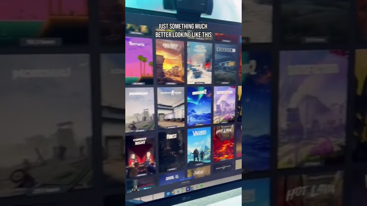 Кастомные обложки игр Steam | #шорты
