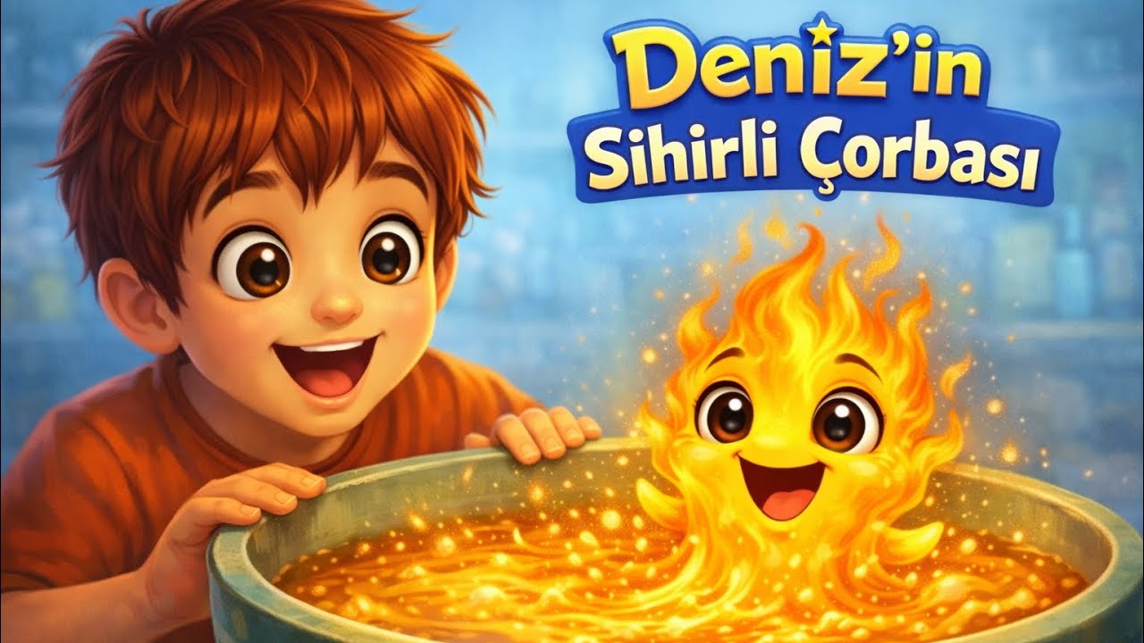 Yemek Seçen Çocuklara Masal | Sihirli Çorba ile Güçleniyorum!