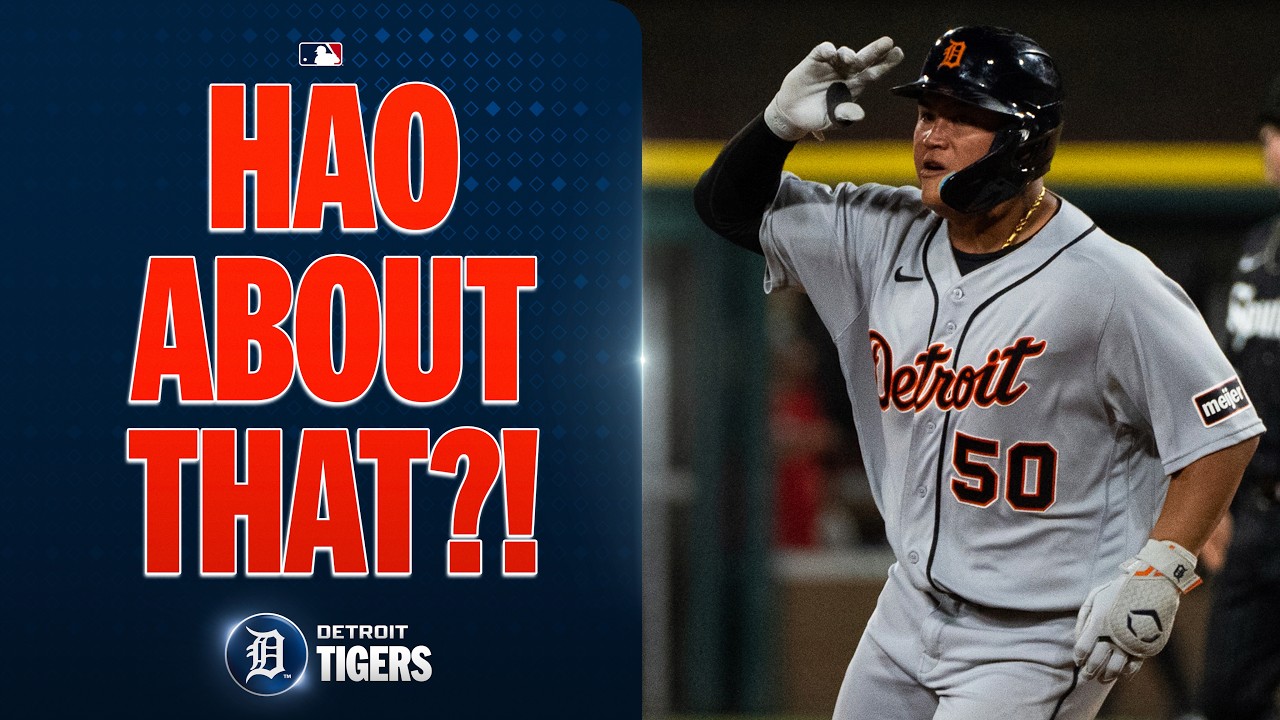 Hao-Yu Lee BELTS a GAME-TYING HOME RUN for the Tigers in the 8th! 😤🔥 (10th HR of the year!)