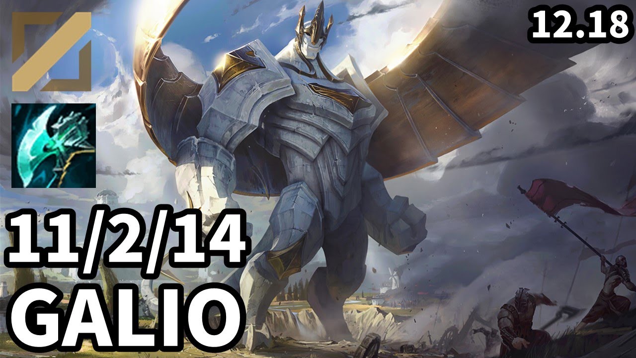 Galio Mid vs Viktor - Ranked Master - Patch KR 12.18