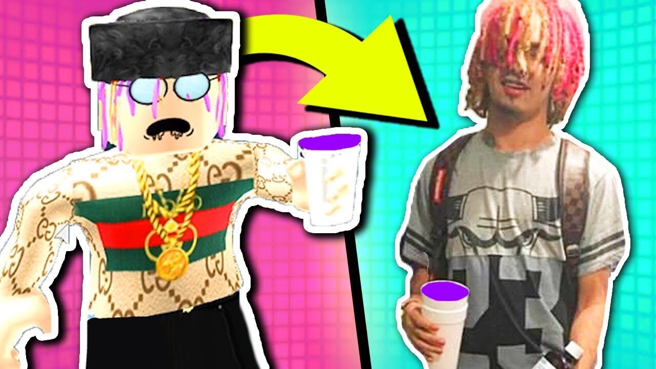 LIL PUMP PLAYS ROBLOX