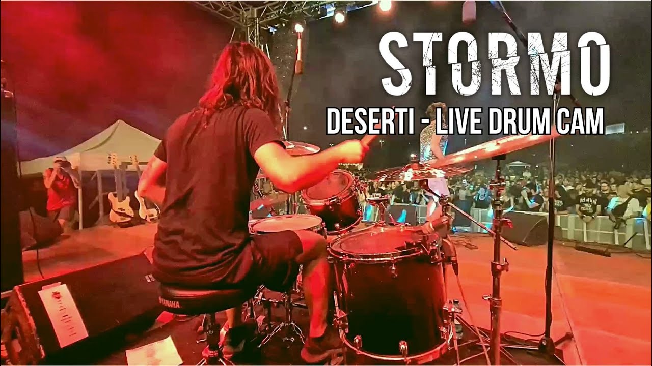 STORMO - Deserti - Live drum cam