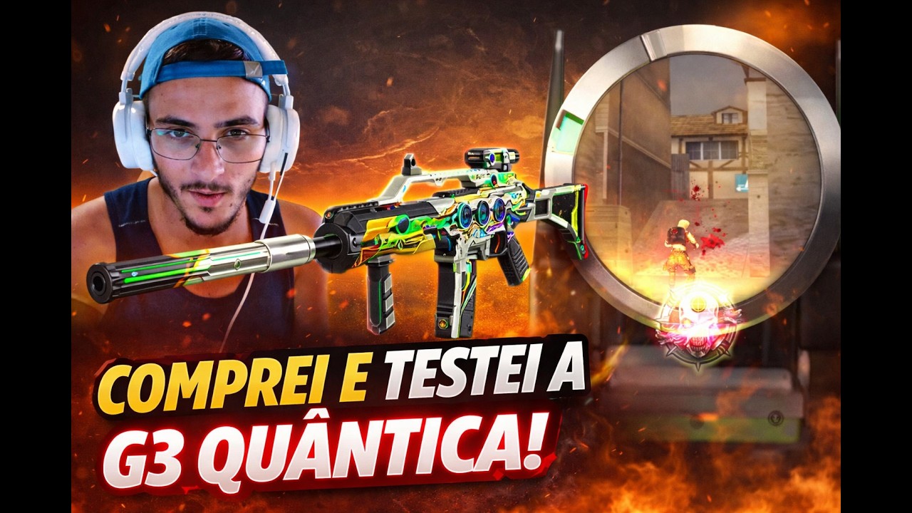 TESTANDO A G3 - A MELHOR ARMA DO CFAL!!