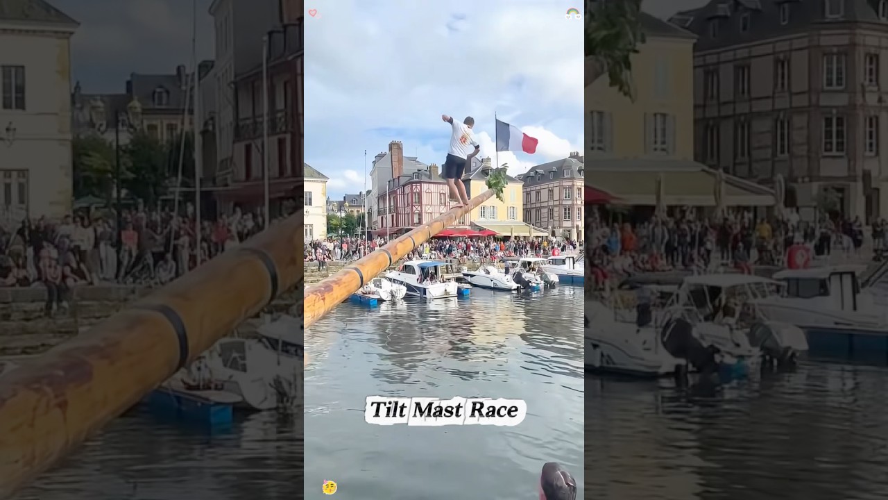 Tilt mast race #youtubeshorts #funny #race #champion