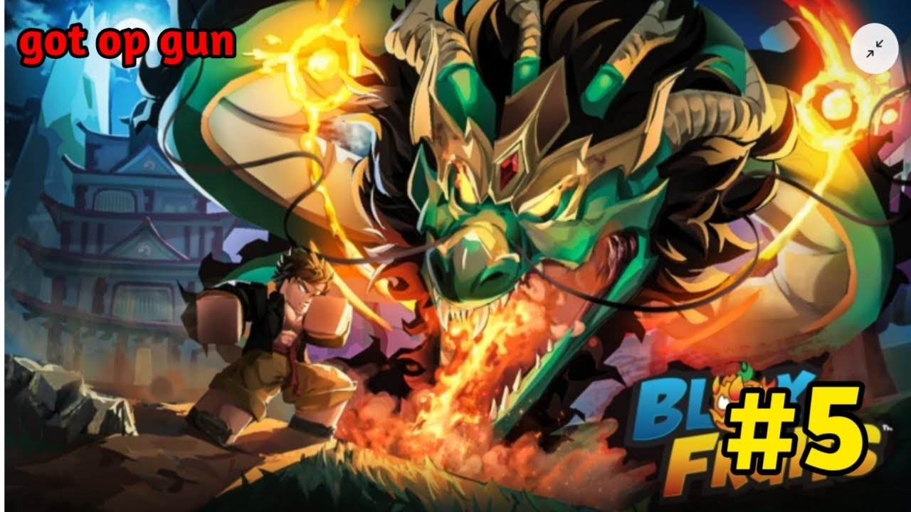 I got a op gun In blox fruit 🤩😀