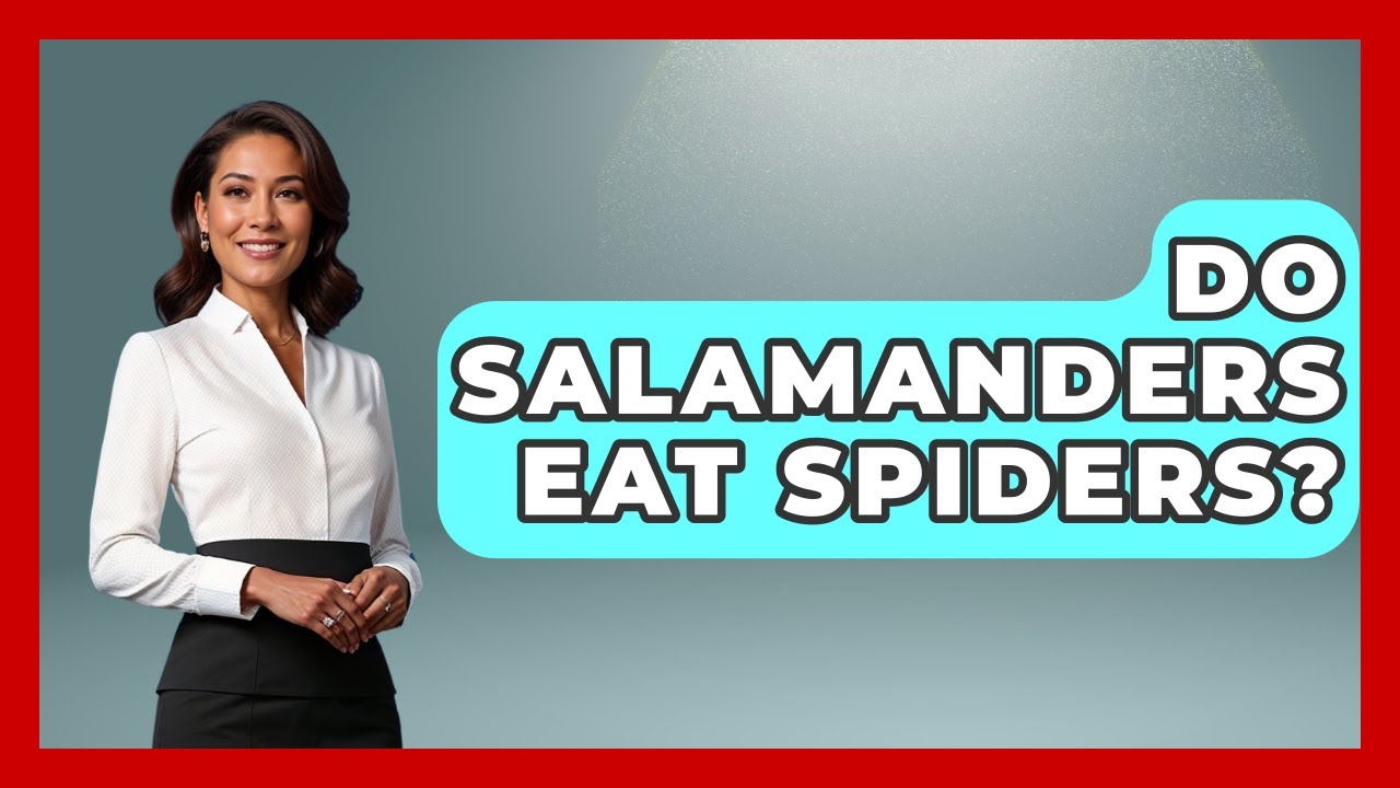 Do Salamanders Eat Spiders? - Reptilian Wonders