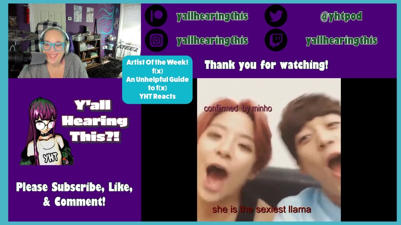 f(x) Reaction | An Unhelpful Guide to f(x) First Time Reaction | Artist of the Week