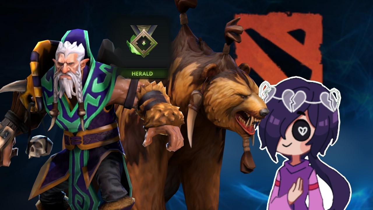 A Heralds Struggling Hour Long Ranked Game [ Lone Druid ]
