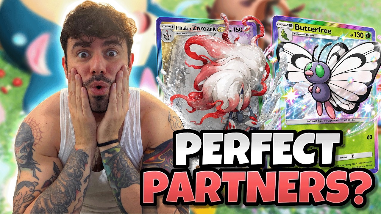 TOURNAMENT TEST: Is BUTTERFREE the perfect partner for HISUIAN ZOROARK EX? | Pok&eacute;mon TCG Pocket