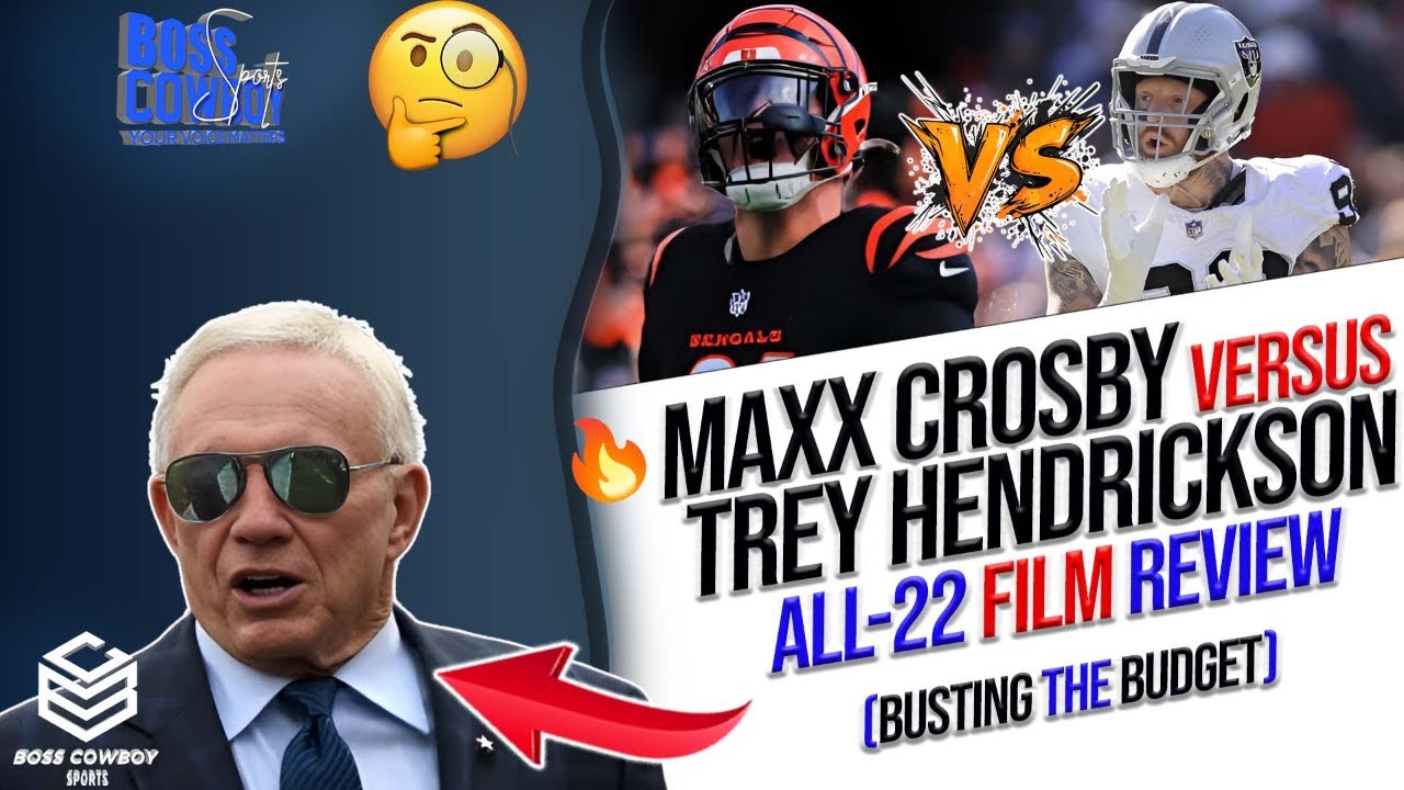 Maxx Crosby vs. Trey Hendrickson 🧠🎥 | Film Breakdown Cowboys Fans NEED