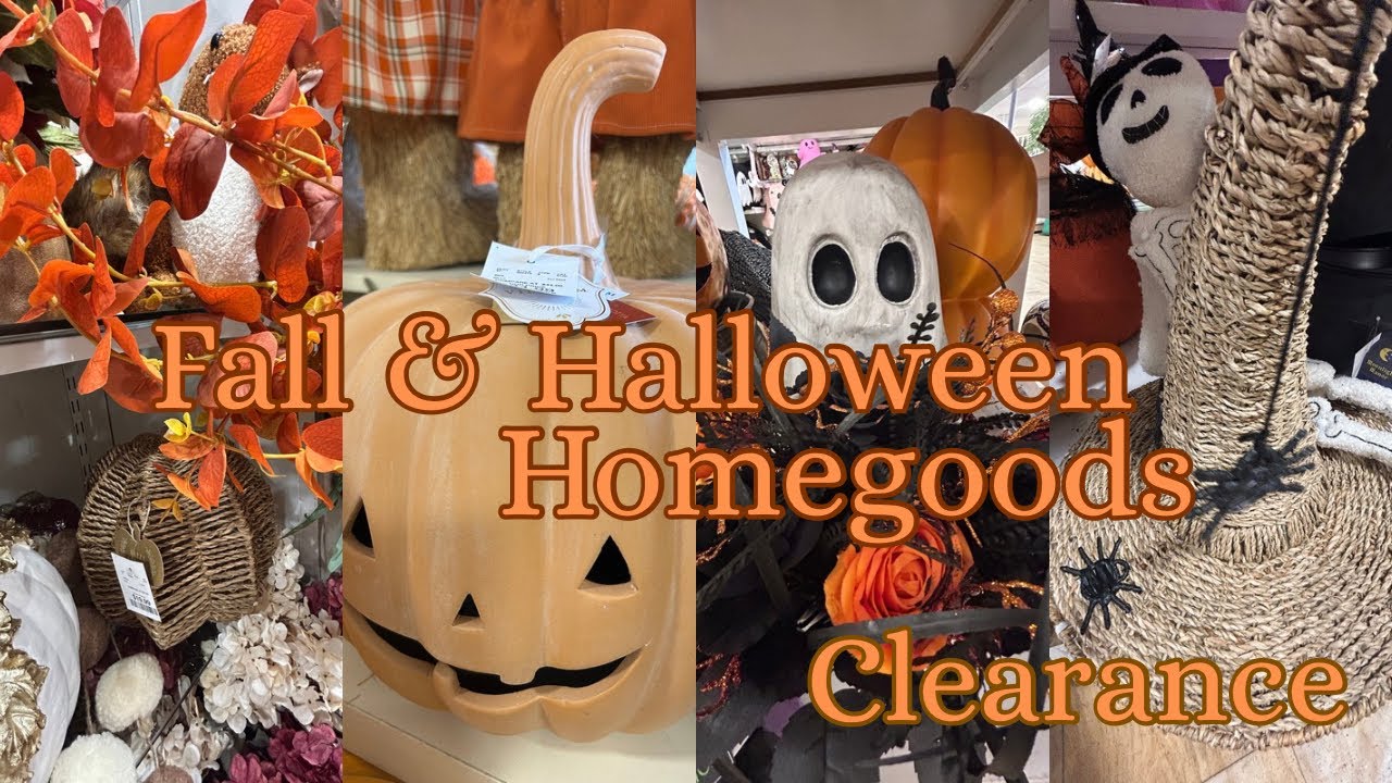 Halloween | Fall decor HomeGoods 🍂 Halloween on Clearance!!! 