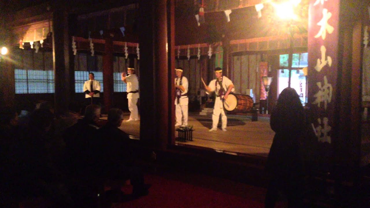 新嘗祭2014/岩木山登山囃子/下山囃子#竹組優勝吹田組